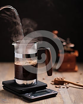 Francese pressare caffè Manuale Cucinare 